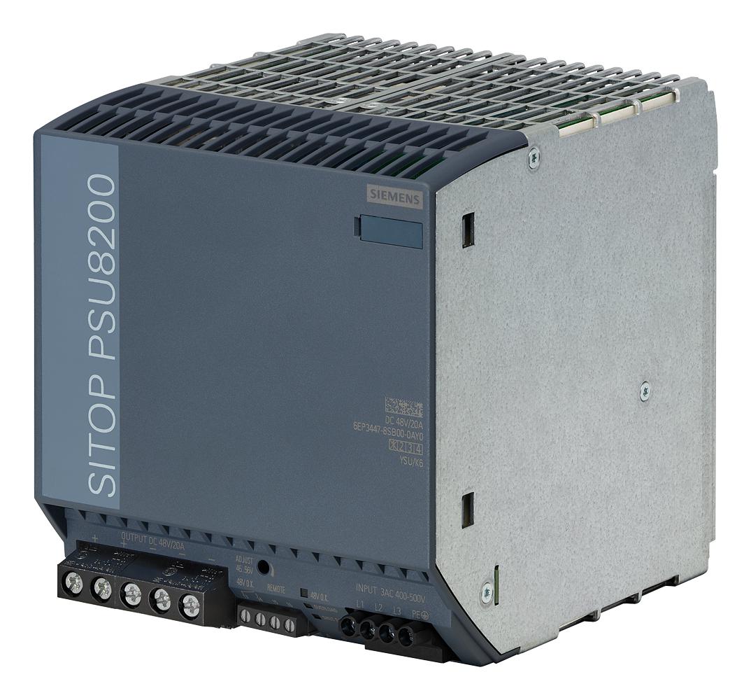 6EP3447-8SB00-0AY0 POWER SUPPLY, AC-DC, 48V, 20A SIEMENS