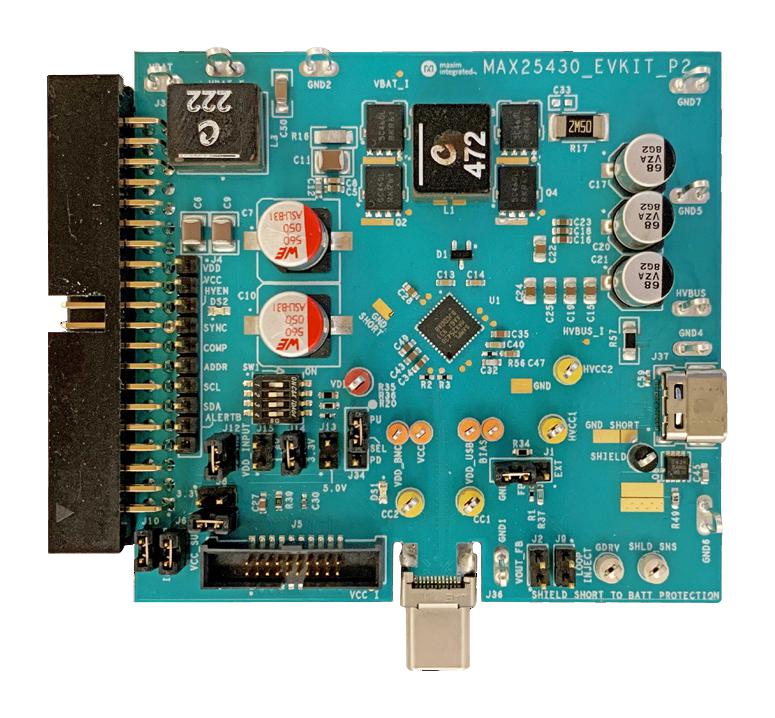 MAX25430AEVKIT# EVAL KIT, USB HOST CONTROLLER MAXIM INTEGRATED / ANALOG DEVICES