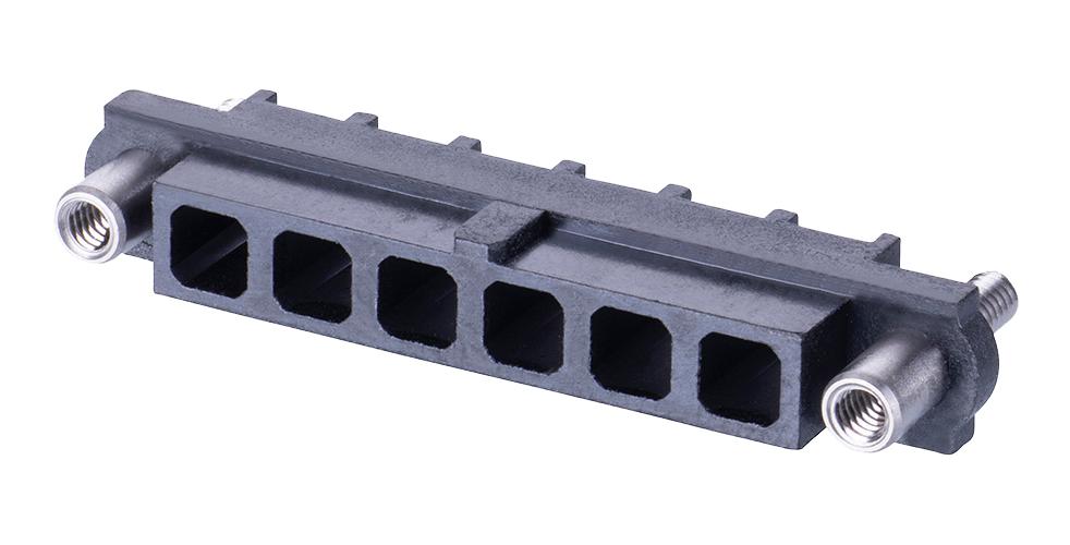 M80-263F906-00-00 HOUSING CONNECTOR, RCPT, 6POS, 4MM HARWIN