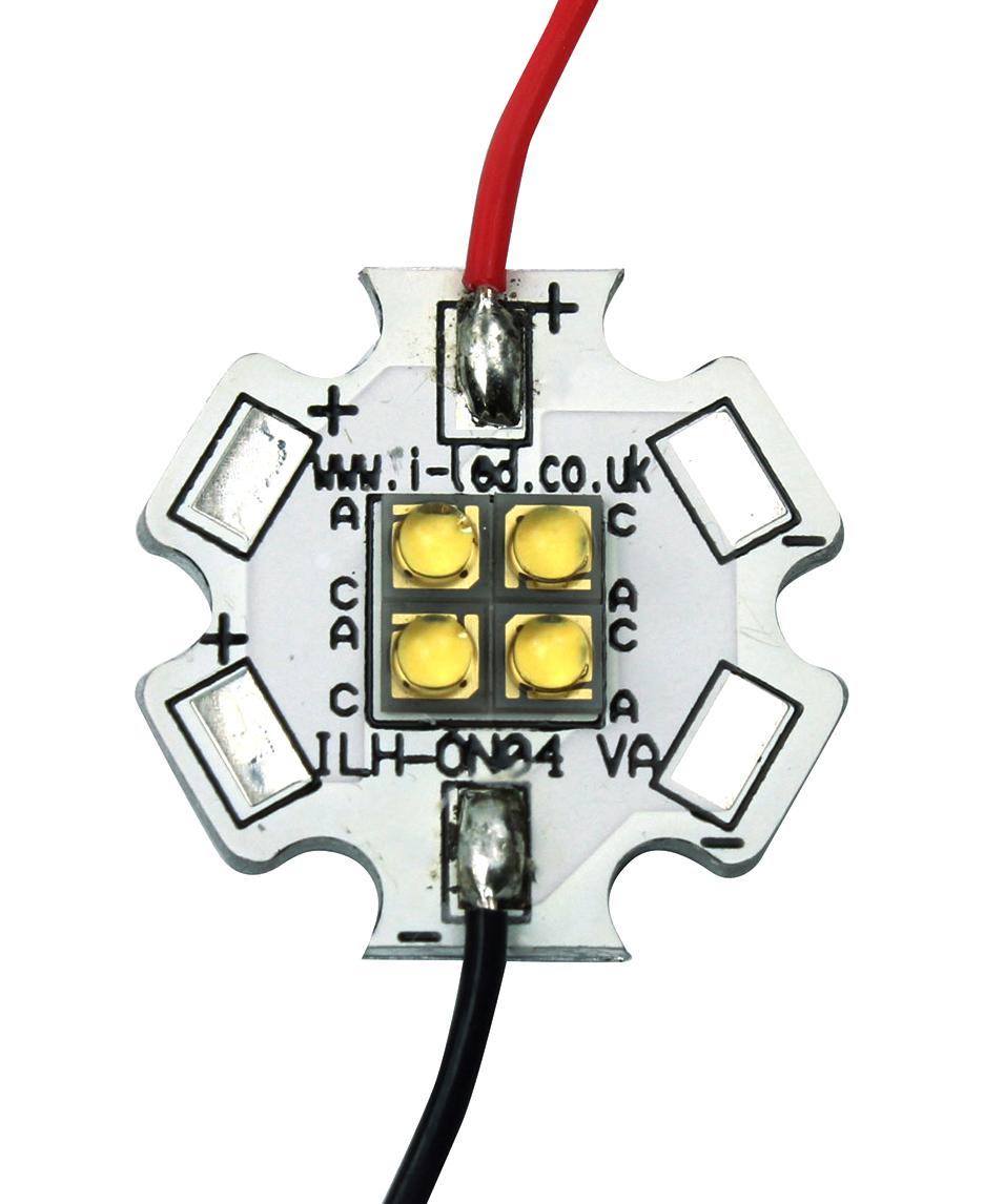 ILH-ON04-ULWH-SC211-WIR200. LED MOD, COOL WHT, 6500K, 560LM, 4.34W INTELLIGENT LED SOLUTIONS