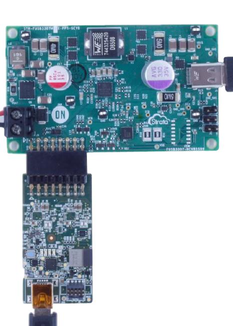 STR-FUSB3307MPX-PPS-GEVK EVAL KIT, USB POWER DELIVERY CONTROLLER ONSEMI