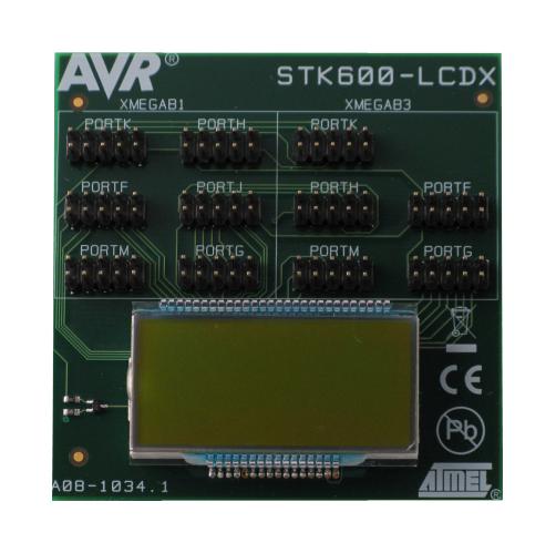 ATSTK600-LCDX AVR EMBEDDED DAUGHTER BOARDS & MODULES MICROCHIP