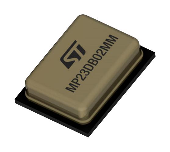 MP23DB02MMTR MEMS MICROPHONE, DIGITAL, -40 TO 85DEG C STMICROELECTRONICS