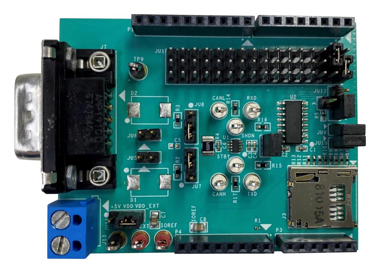 MAX33042ESHLD# EVALUATION KIT, CAN TRANSCEIVER MAXIM INTEGRATED / ANALOG DEVICES