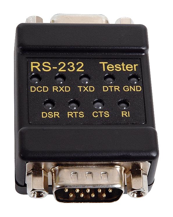72-9265. CABLE TESTER, RS-232 DB9 IN-LINE SIGNAL TENMA