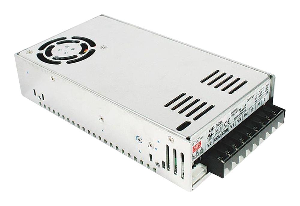 QP-320F POWER SUPPLY, AC-DC, 4 O/P, 316W MEAN WELL