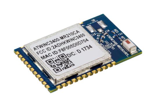 ATWINC3400-MR210CA131 BLUETOOTH MODULE, 72MBPS, BLUETOOTH 5.0 MICROCHIP