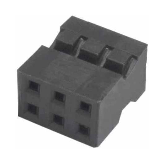 M22-3020300 CONNECTOR HOUSING, RCPT, 6WAY, 2MM HARWIN