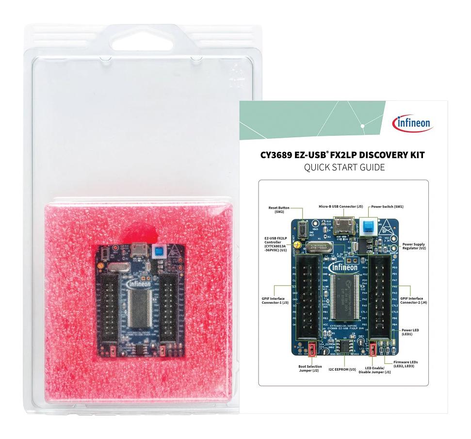 CY3689 DISCOVERY KIT, USB PERIPHERAL CONTROLLER CYPRESS - INFINEON TECHNOLOGIES