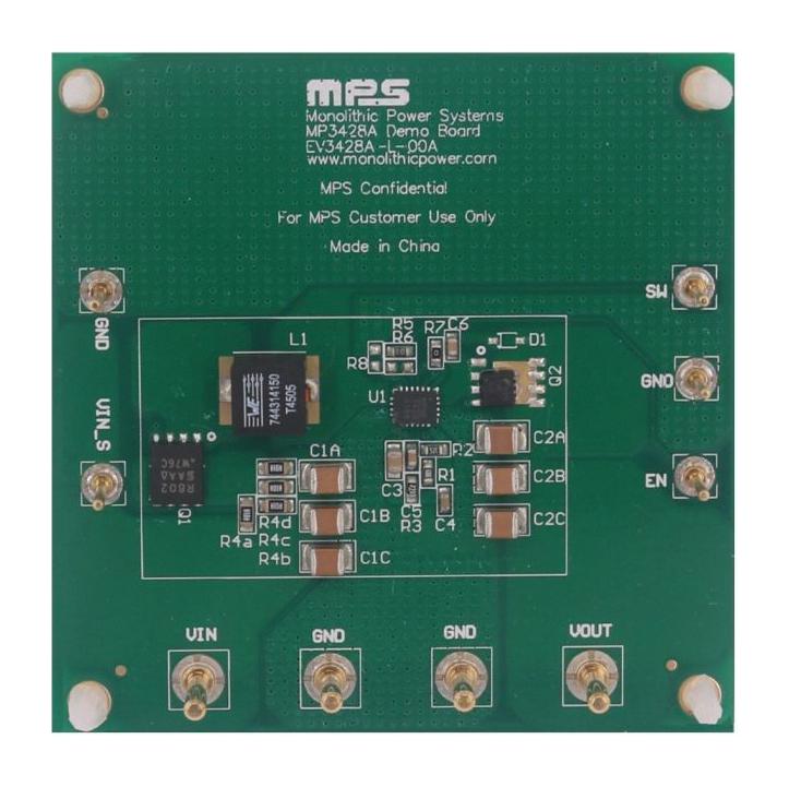 EV3428A-L-00A EVAL BOARD, SYNCHRONOUS BOOST CONV MONOLITHIC POWER SYSTEMS (MPS)
