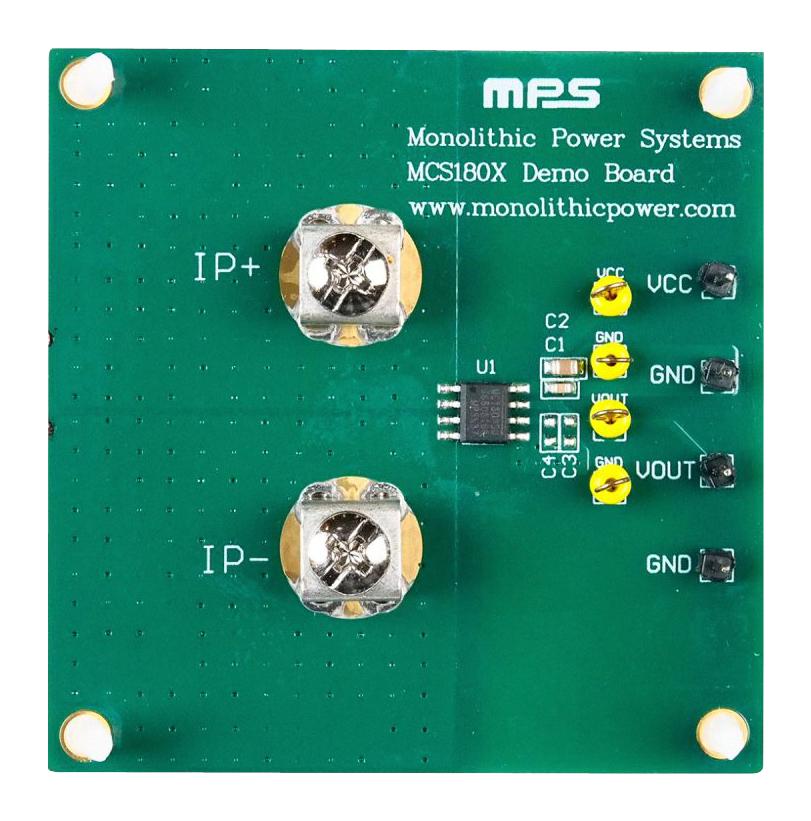EVCS1801-S-12-00A EVAL BOARD, HALL-EFFECT CURRENT SENSOR MONOLITHIC POWER SYSTEMS (MPS)