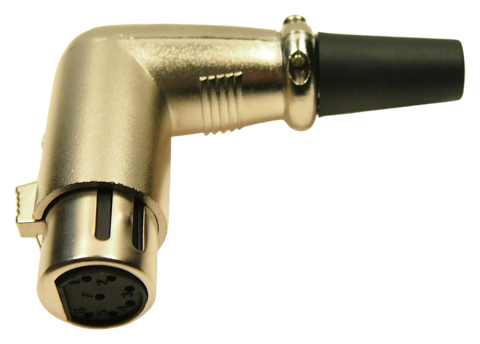 MP60957N XLR CONNECTOR, R/A RCPT, 7POS, CABLE MULTICOMP PRO