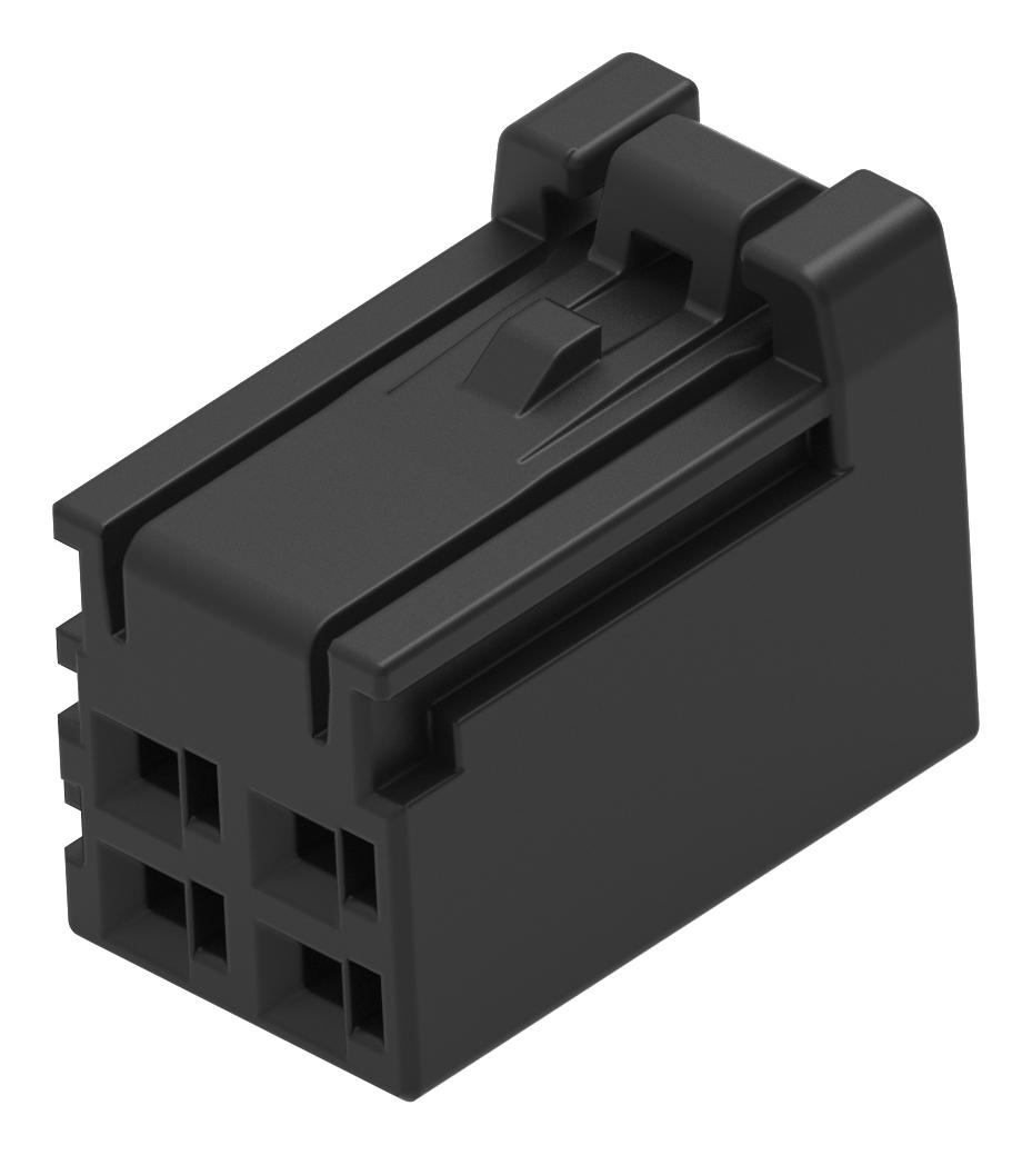 1-2366515-4 CONNECTOR HOUSING, RCPT, 4POS, 2MM TE CONNECTIVITY