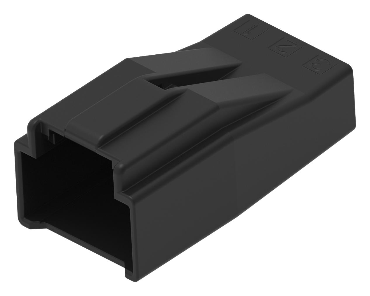 1-2366600-6 CONNECTOR HOUSING, RCPT, 6POS, 2MM TE CONNECTIVITY