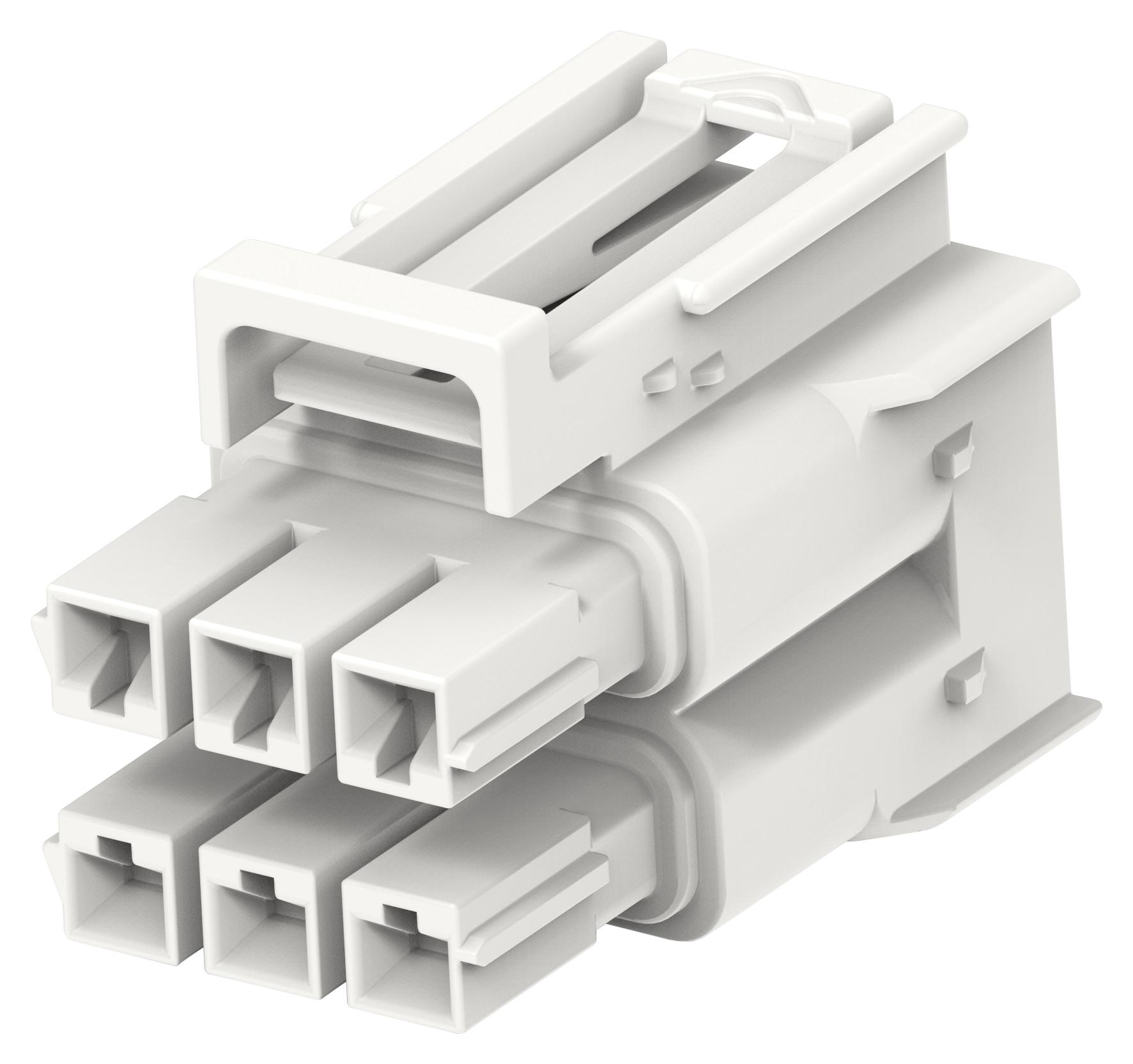 1-2336229-6 CONNECTOR HOUSING, PLUG, 6POS, 5MM TE CONNECTIVITY