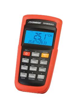 HH806AU DATA LOGGER, THERMOCOUPLE, 2 CHANNEL OMEGA