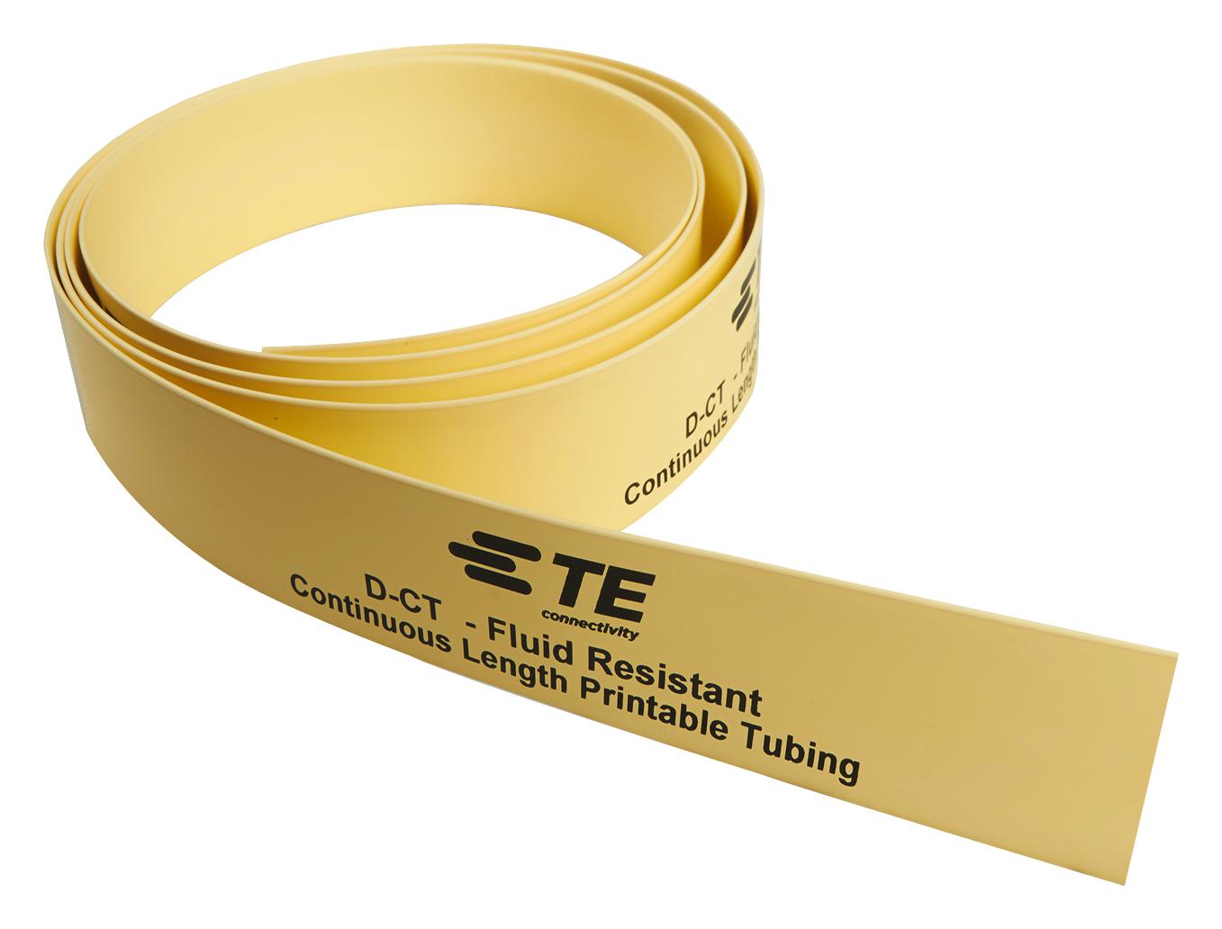 EL8091-000 HEAT-SHRINK TUBING, 3:1, 2.4MM, YELLOW TE CONNECTIVITY