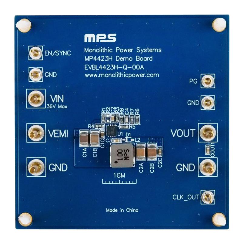 EVBL4423H-Q-00A EVAL BOARD, SYNCHRONOUS STEP DOWN CONV MONOLITHIC POWER SYSTEMS (MPS)