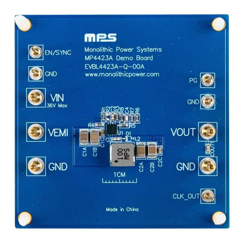EVBL4423A-Q-00A EVAL BOARD, SYNCHRONOUS STEP DOWN CONV MONOLITHIC POWER SYSTEMS (MPS)