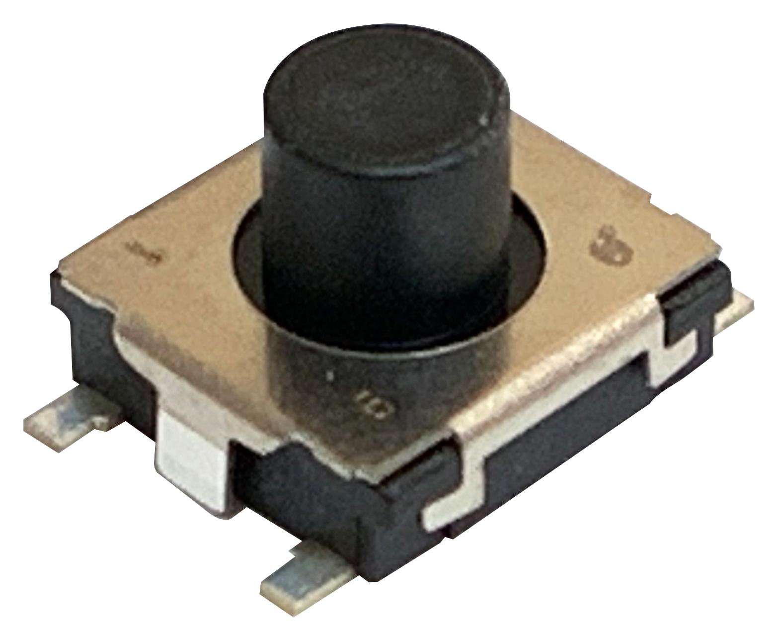 EVPBT6G4A000 TACTILE SWITCH, 0.02A, 15VDC, 260GF, SMD PANASONIC