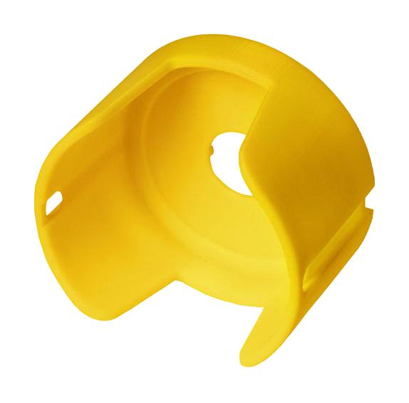 704.927.9 EMERGENCY-STOP PROTECTIVE SHROUD, YELLOW EAO