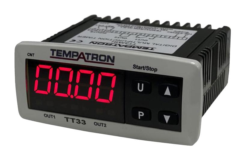 TT33ML TIMER, MULTIFUNCTION, 0.01S-9999H, 24V TEMPATRON