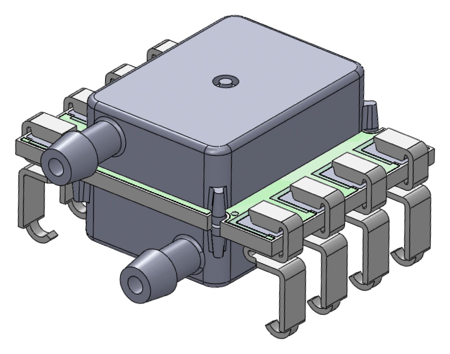 ELVH-L02G-HRRJ-I-N2A4 PRESSURE SENSOR, 2"-H2O, GAUGE, I2C AMPHENOL ALL SENSORS