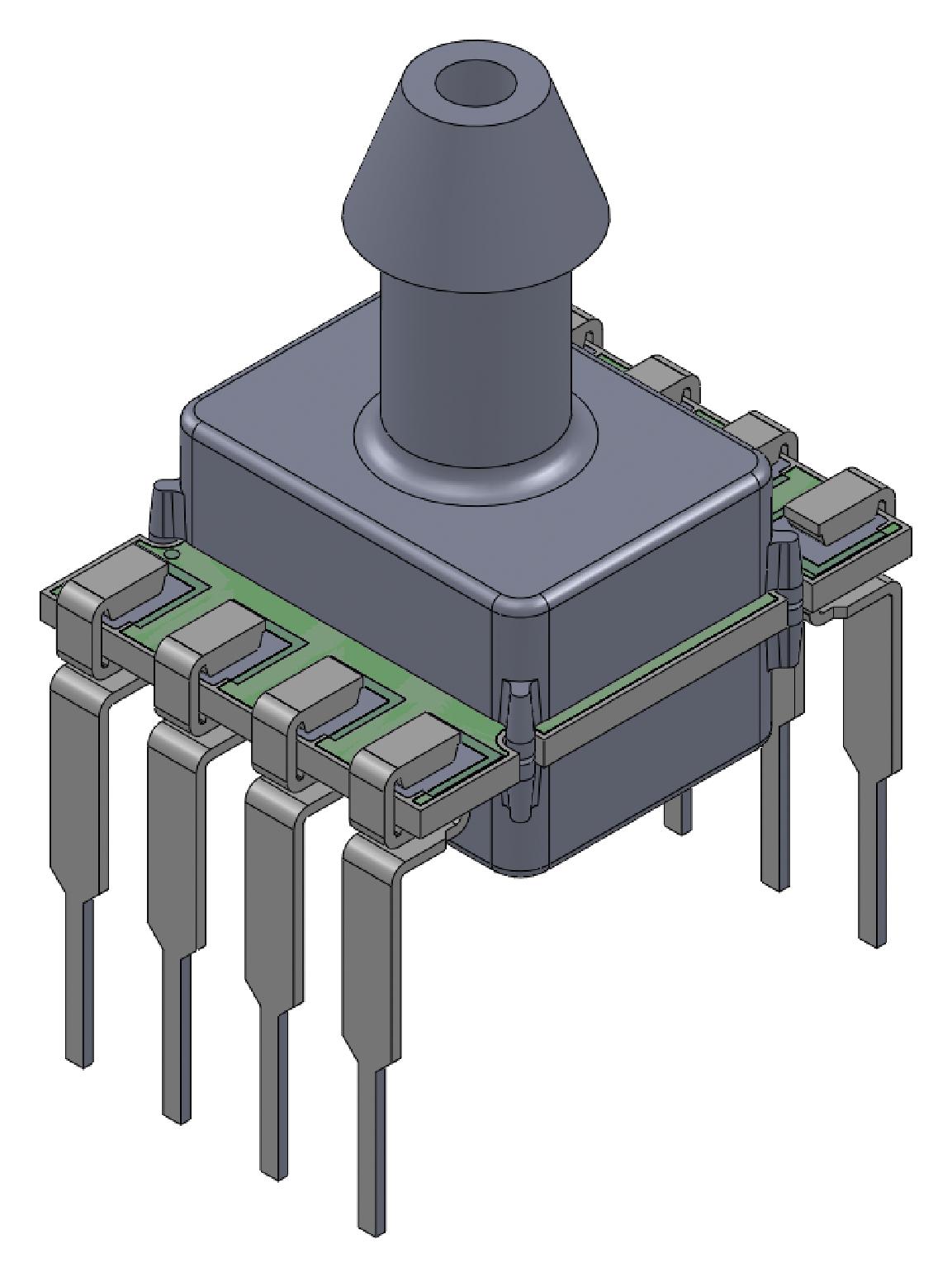 ELVH-015A-HAND-I-PSA4 PRESSURE SENSOR, 15PSI, ABSOLUTE, SPI AMPHENOL ALL SENSORS