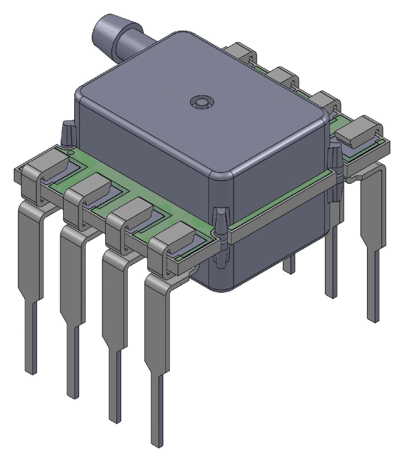 ELVH-M050G-HRND-C-N2A4 PRESSURE SENSOR, 50MBAR, GAUGE, I2C AMPHENOL ALL SENSORS