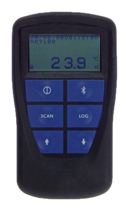 MM7100-2D THERMOBARSCAN THERMOMETER, 0 TO 1767DEGC TME