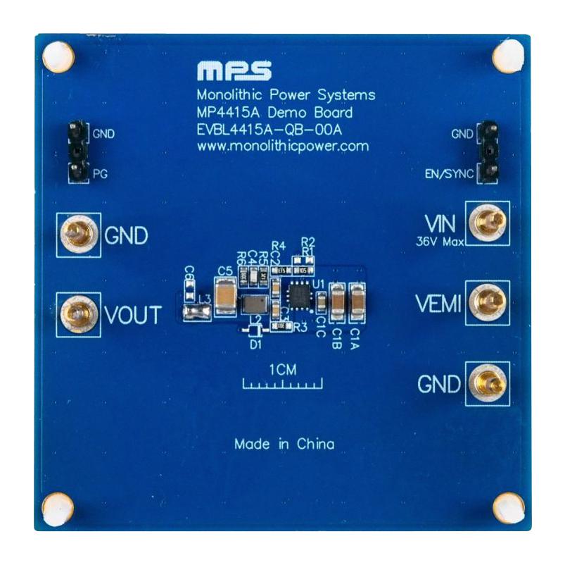 EVBL4415A-QB-00A EVAL BOARD, SYNCHRONOUS STEP DOWN CONV MONOLITHIC POWER SYSTEMS (MPS)