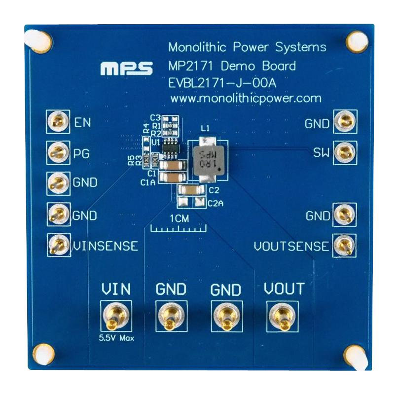 EVBL2171-J-00A EVAL BOARD, SYNCHRONOUS STEP DOWN CONV MONOLITHIC POWER SYSTEMS (MPS)