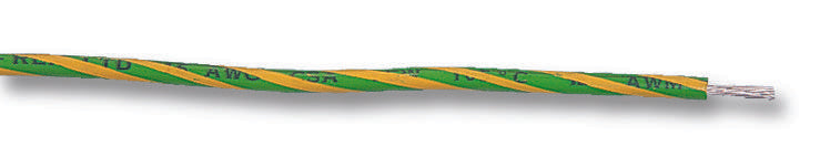 PP002523 CABLE WIRE, 18AWG, YELLOW/GREEN, 305M PRO POWER