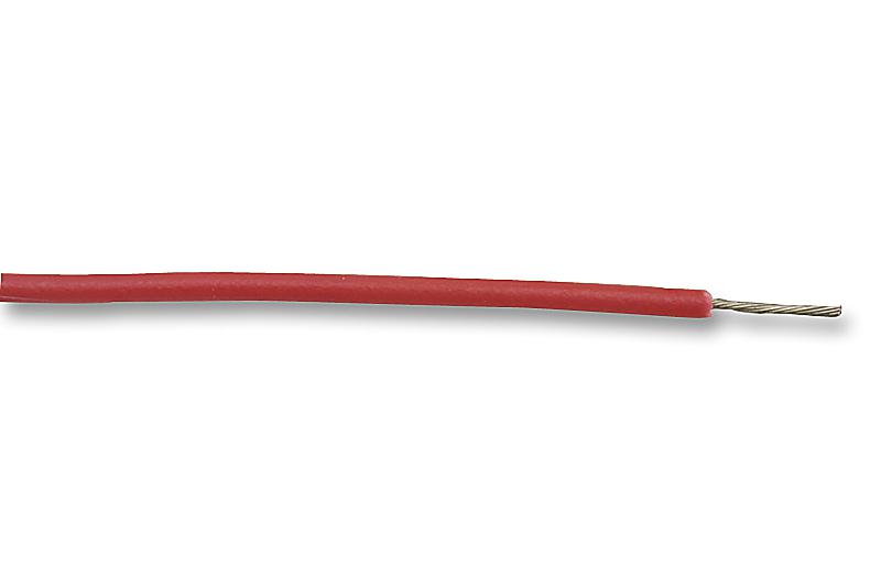 5874 RD005 WIRE, RED, 24AWG, 19/36AWG, 30.5M ALPHA WIRE