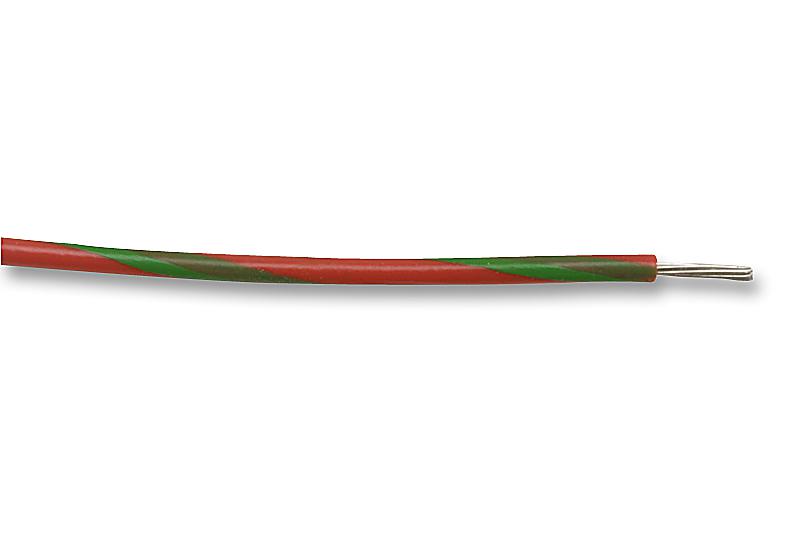 MP005340 HOOK-UP WIRE, 1.25MM, GREEN/RED, 100M MULTICOMP PRO