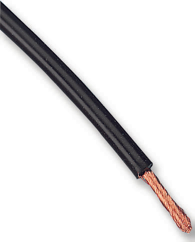 60.7180-21 TPE INSULATED CABLE 0.50MM BLACK 25M MC (MULTI CONTACT)