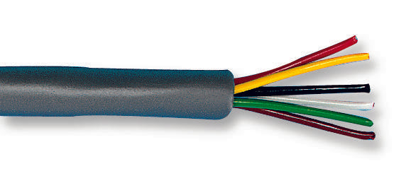 5014C SL005. CABLE, 24AWG, 4 CORE, SLATE, 30.5M ALPHA WIRE