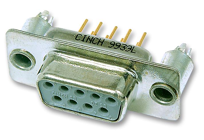 FDE-9SBL2T2/1-LF SOCKET, D, FILTERED, PCB, 9WAY CINCH CONNECTIVITY SOLUTIONS