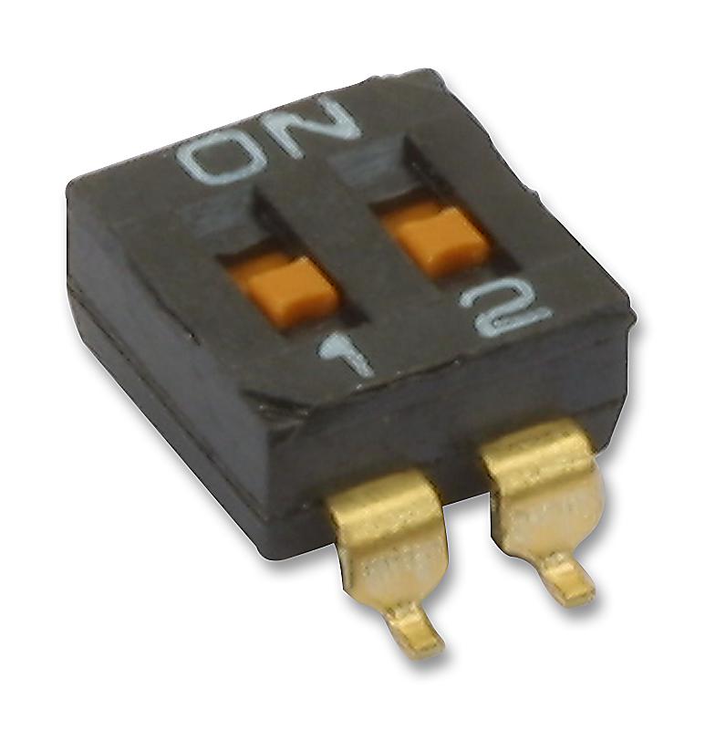 A6S-2102-H SWITCH, DIP, SMD, 2WAY OMRON