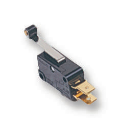 V-166-1C5 MICROSWITCH, 16A, HINGE ROLLER OMRON