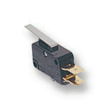 V-162-1C5 MICROSWITCH, 16A, HINGE LEVER OMRON