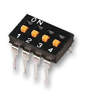 A6T-4104 SWITCH, DIL, 4WAY OMRON