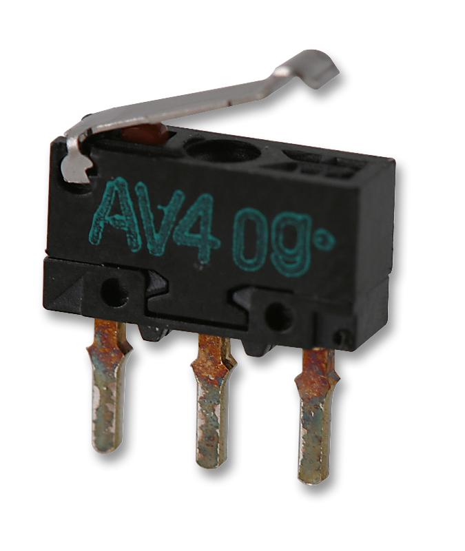 ASQ10710 MICROSWITCH, PIN PLUNGER, SPDT, 0.1A PANASONIC