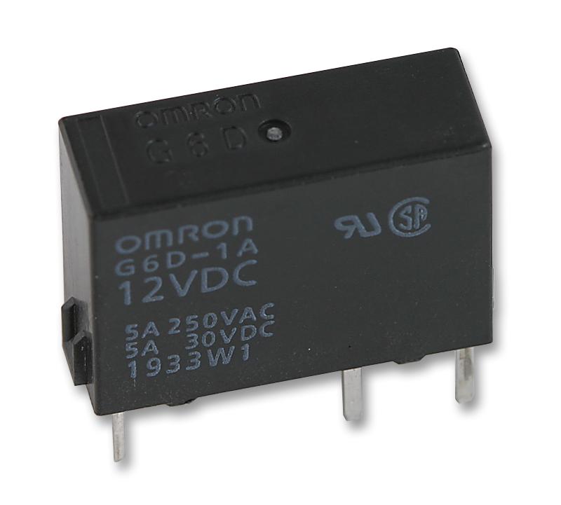 G6D-1A-ASI   DC9 POWER RELAY, SPST-NO, 9VDC, THT OMRON