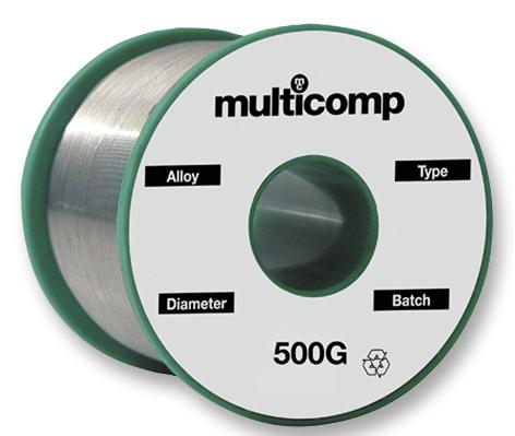 509-0660 SOLDER WIRE, LEAD FREE, 1.2MM, 500G MULTICOMP