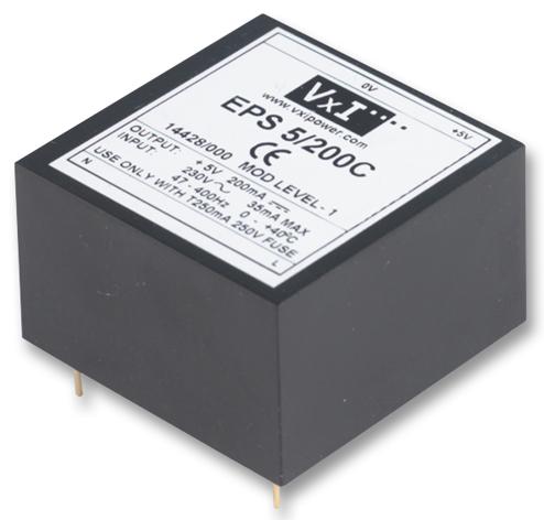 14428-000 PSU, ENCAPSULATED, 5V, 0.2A EPS 5/200C VXI POWER