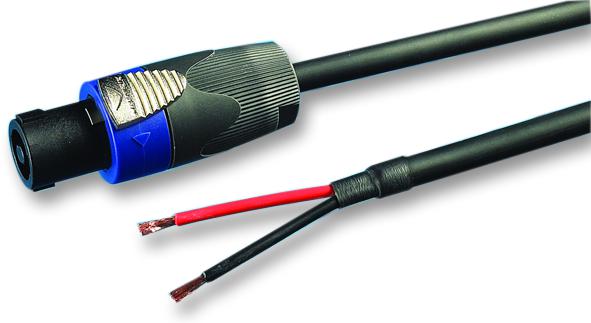 102-448 SPEAKON TO BARE ENDS - 3M VDC