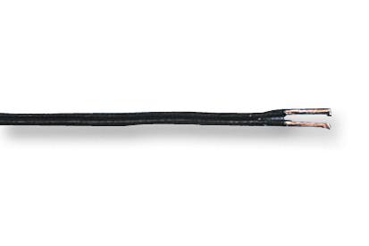 PPW01039 UNSHLD MULTICORED CABLE, 2POS, BLK, 100M PRO POWER