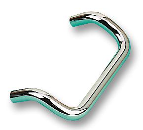 3270.6451 HANDLE, CURVED, CHROME, 100MM MENTOR