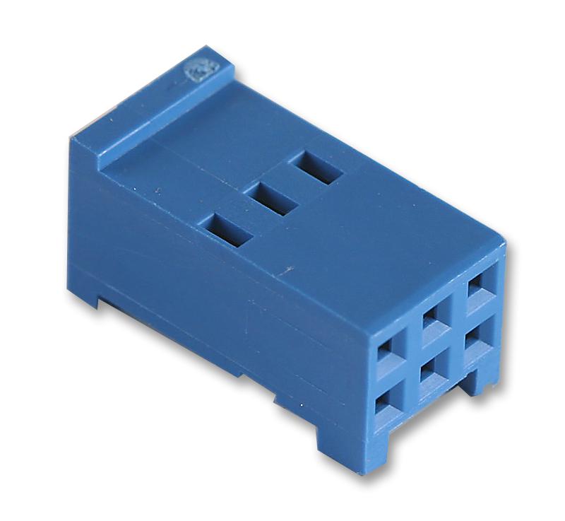 281839-3 CRIMP HOUSING, 2 ROW, 6WAY AMP - TE CONNECTIVITY